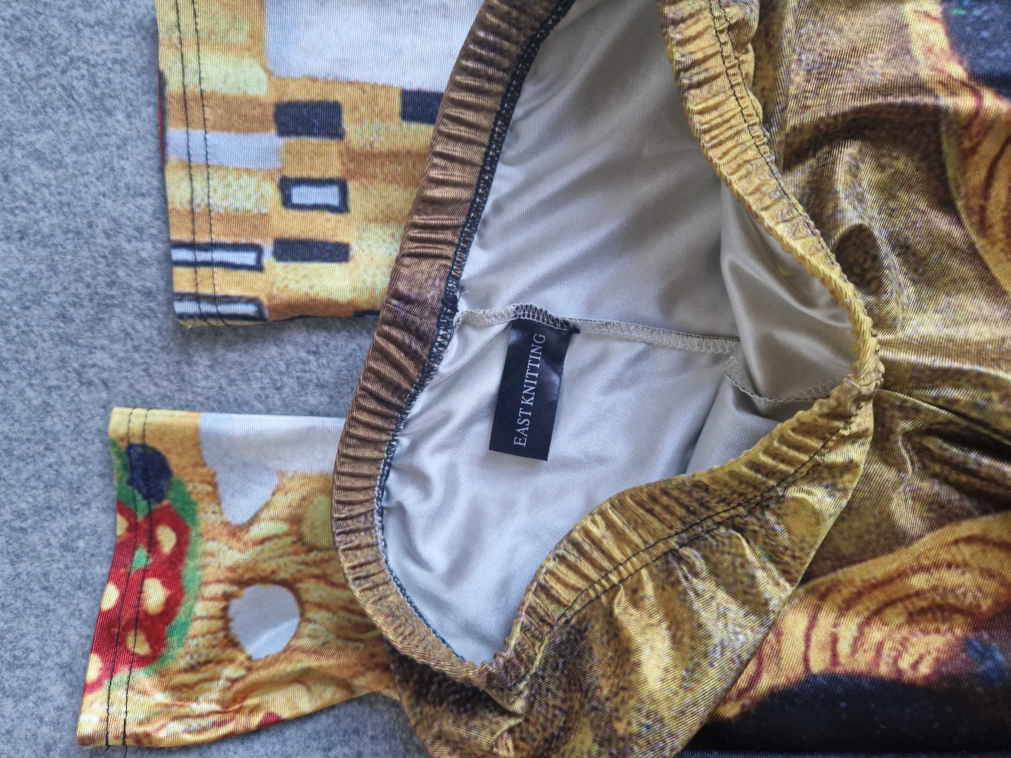 Legginsy Gustav Klimt pocałunek
