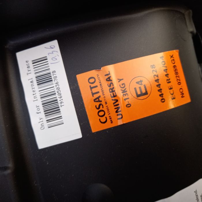 Fotelik nosidełko Cosatto 0-13kg