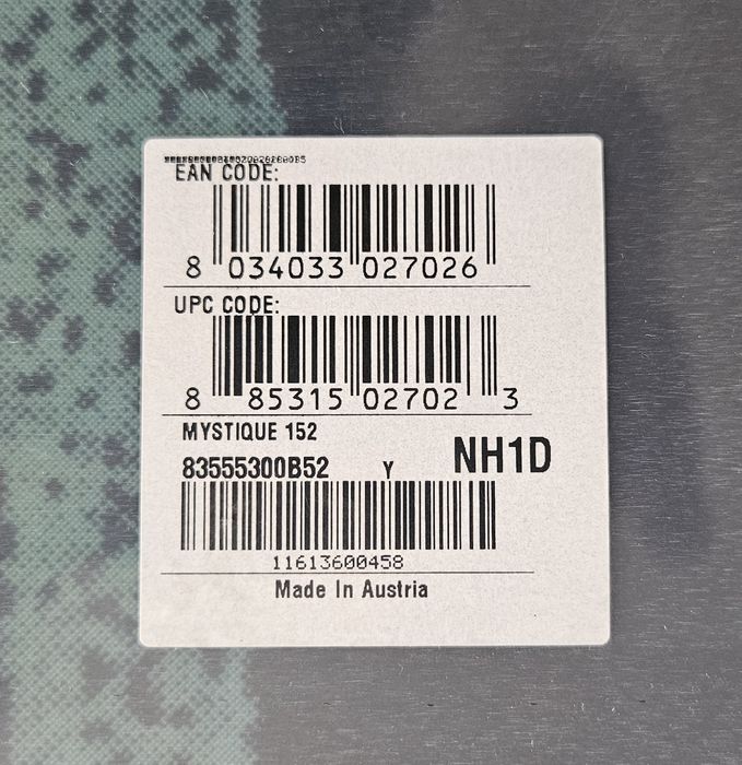 Prancha Snowbooard Nitro Mystique 152 NOVA no plastico ainda