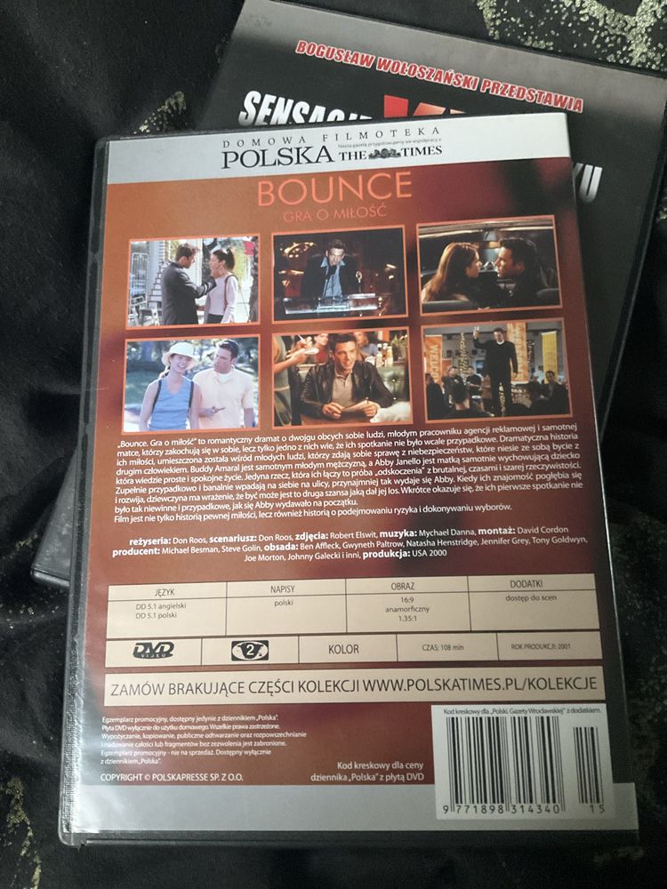 Film dvd - Bounce graco miłość Paltrow Affleck