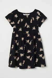 Крутое стильное платье H&M с леопардами