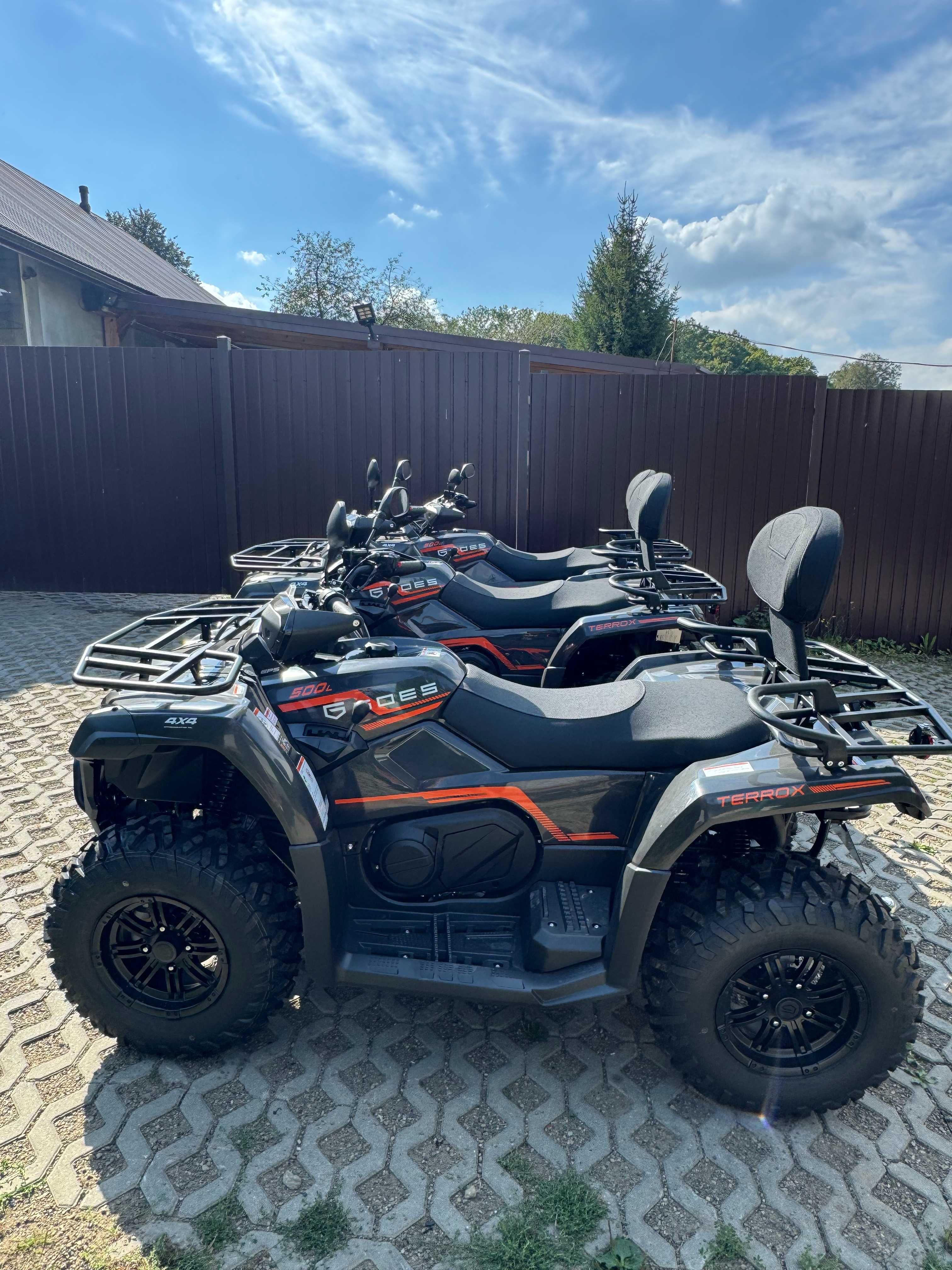 Promocja kufer gratis! CF MOTO Goes  500L EPSTerrex 2025FV23% Raty