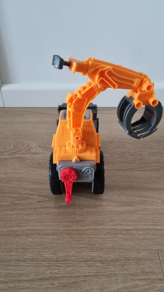 Koparka spychacz pomarańczowa Play Doh spycharka