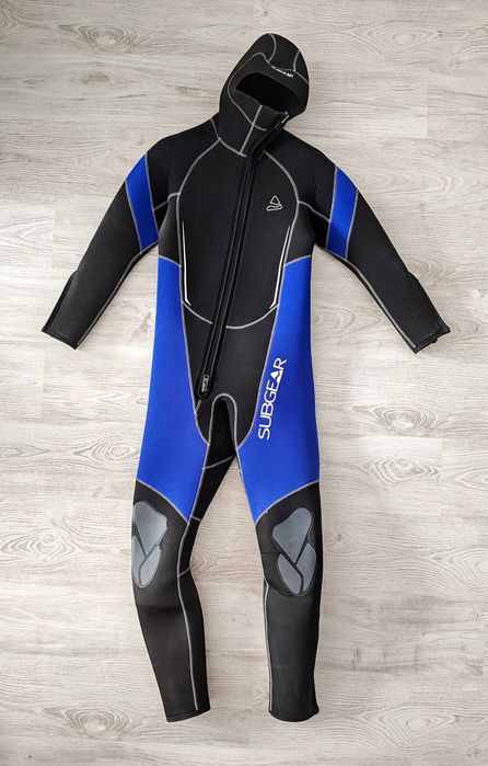 Skafander mokry, pianka do nurkowania SUBGEAR, 5 mm, rozm. 50 (kaptur)