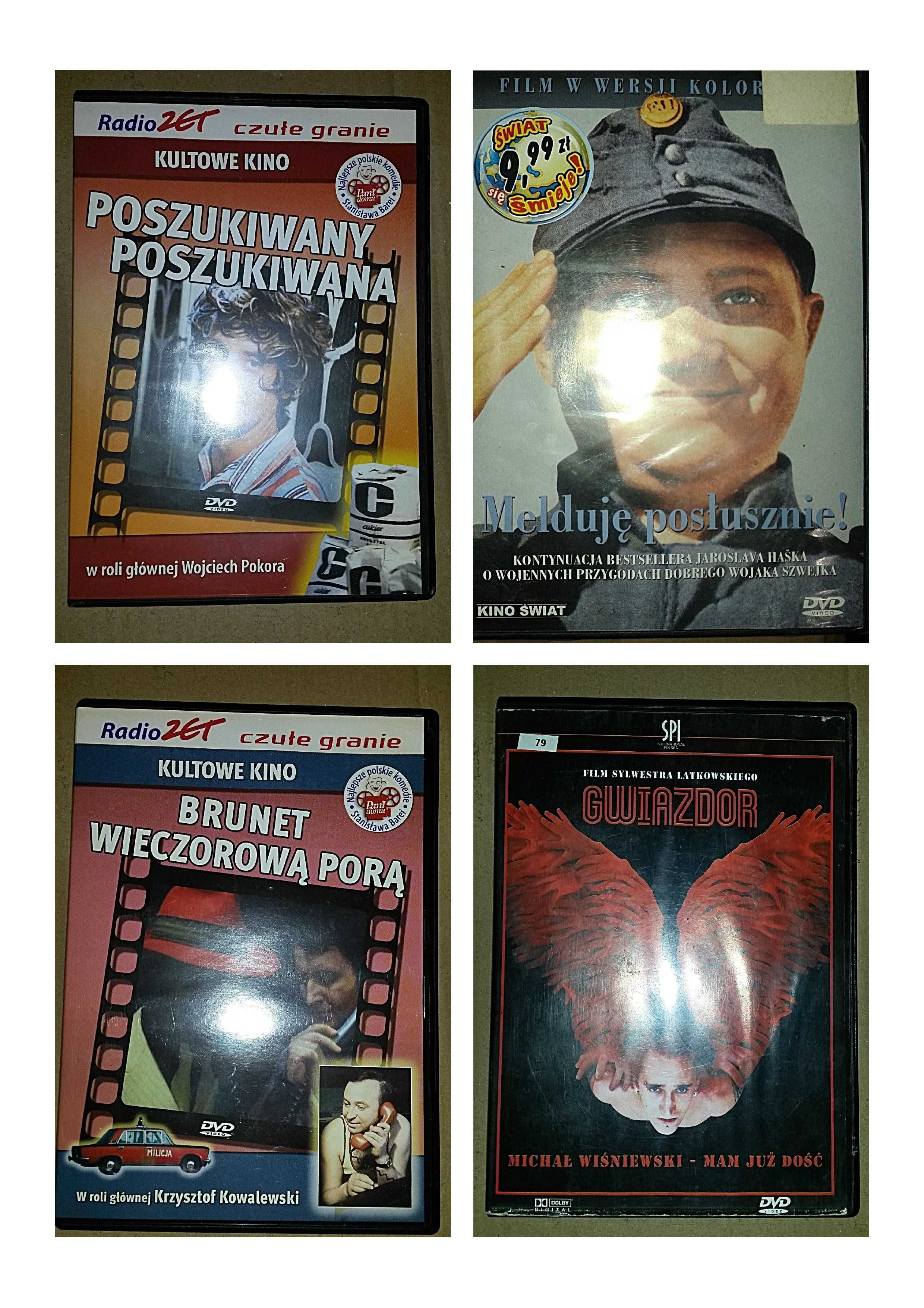 Płyta DVD klasyka polskiego kina Poszukiwana Szwejka Brunet Gwiazdor