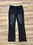 spodnie flared jeans ala zara rozm s slim fit nie   (baggy jeans  )
