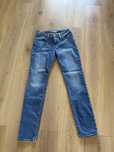 Levis superflow- Jeansy Skinny Fit - niebieski denim