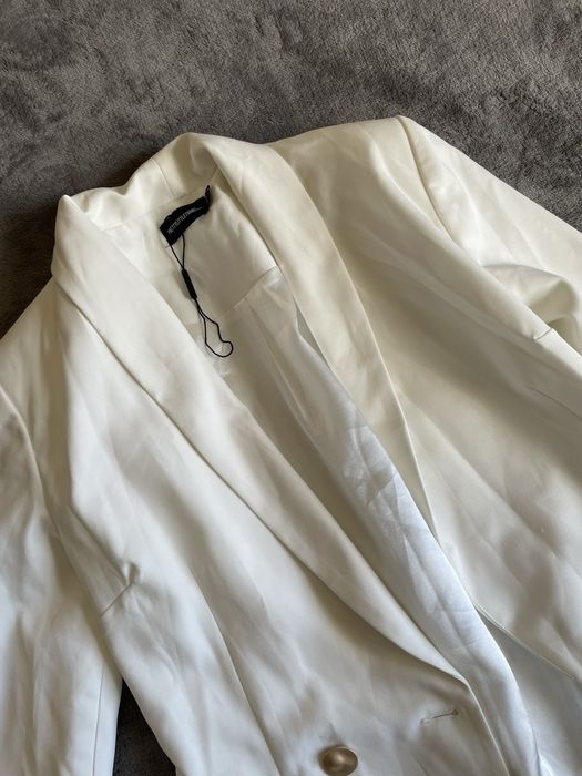 Сукня-піджак біла