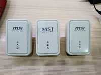 Msi Mega ePower 200 AV Duo Kit II 200Mb/s Router Rj45