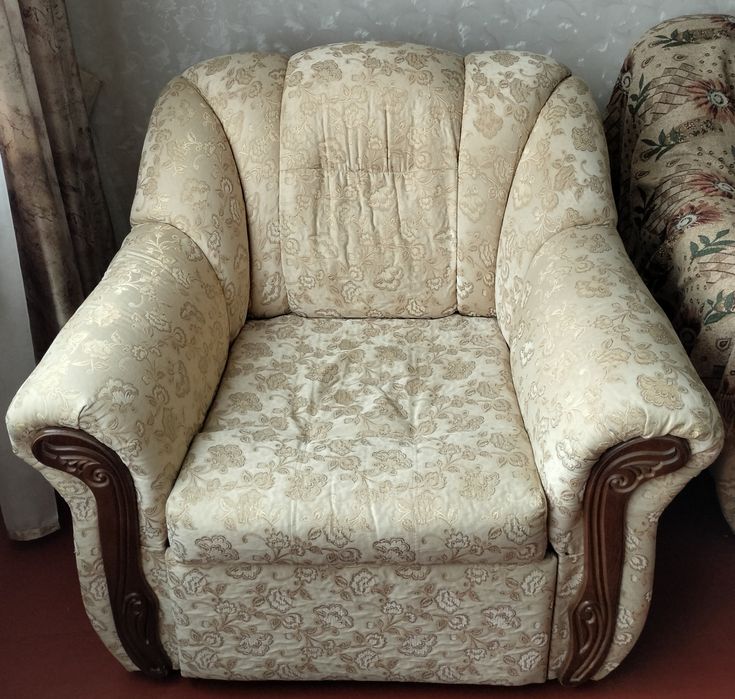 Кресло мягкое раскладное, спальное место