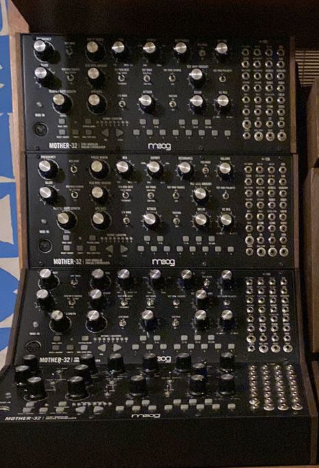 3x moog mother 32