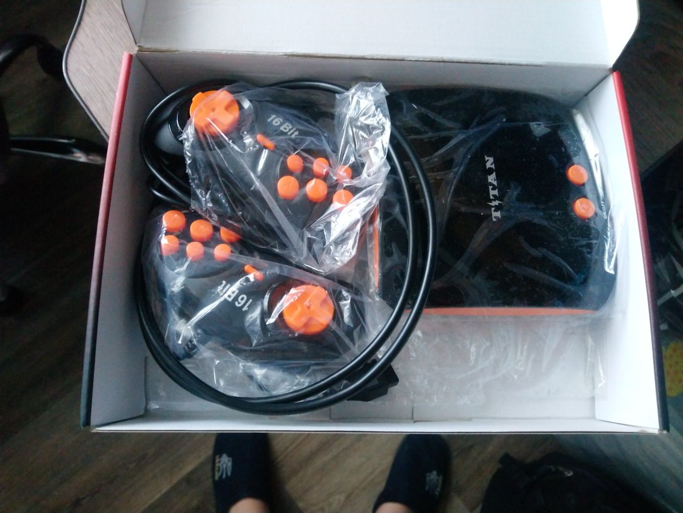 Ігрова приставка Magistr Titan 3 ORANGE 565 ігор HDMI із запуском ігор