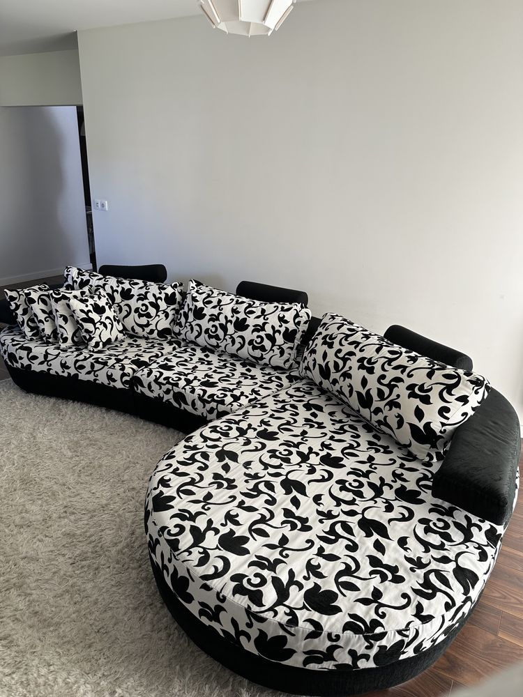 Vendo sofa com chaise long