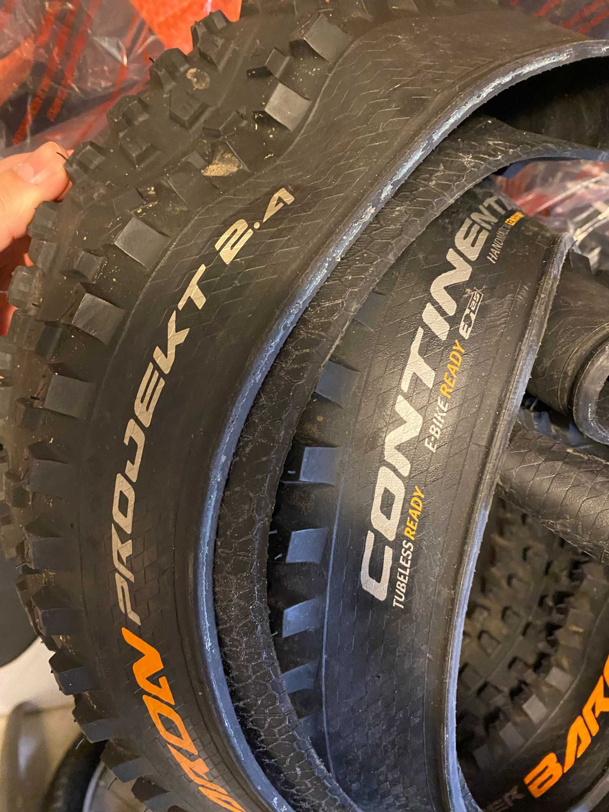 Покришки Continental Der Baron Projekt 27.5"x2.4 TR e-bike tubeless