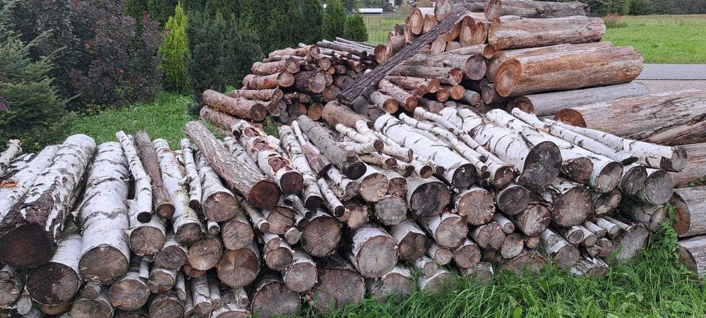 Sprzedam sezonowane drzewo opałowe. Sosna, brzoza