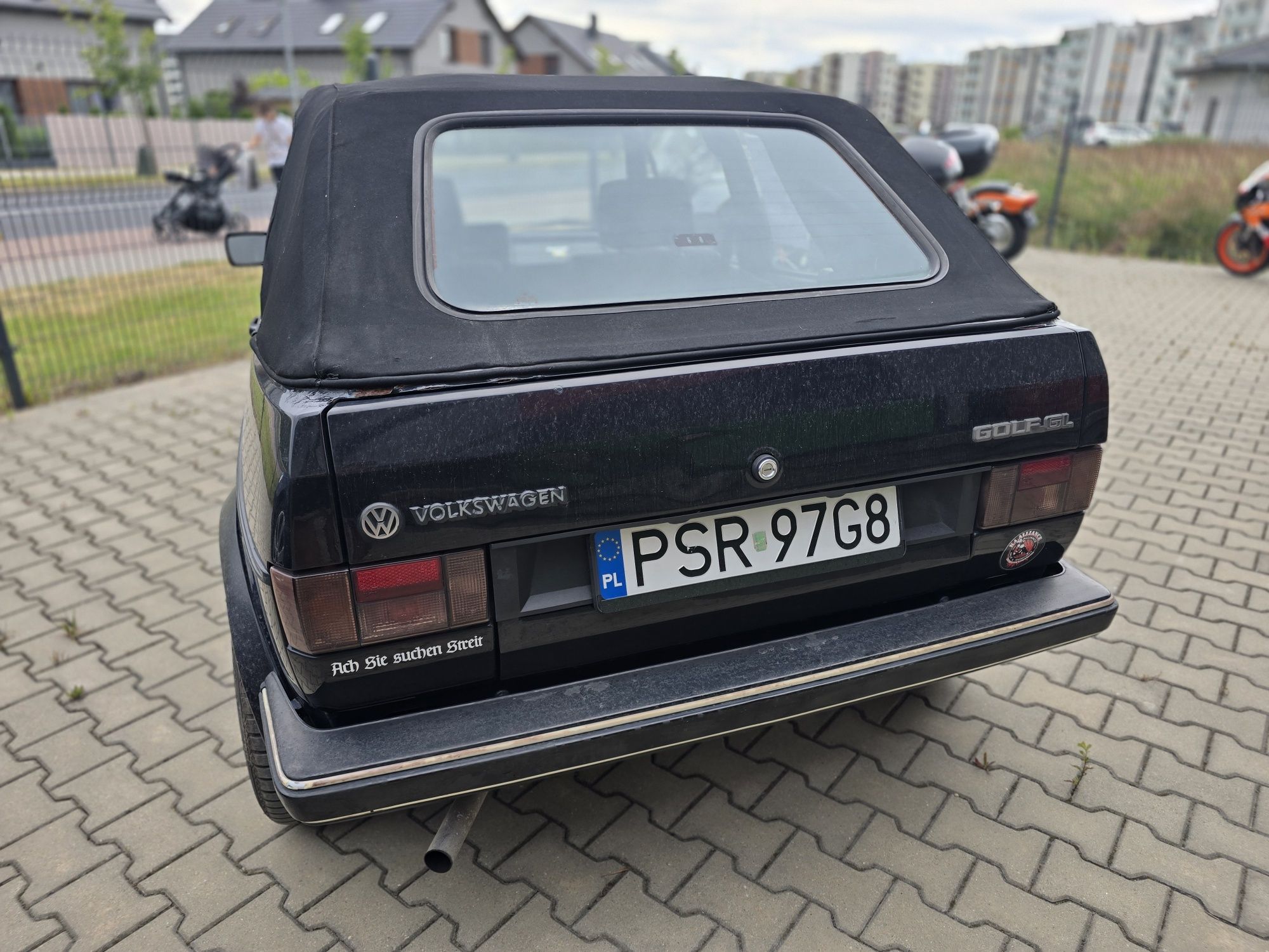 Golf cabrio I cabriolet do renowacji