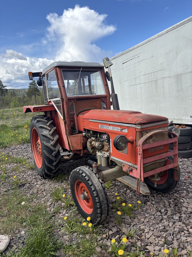 Zetor 4718 plus wciągarka leśna