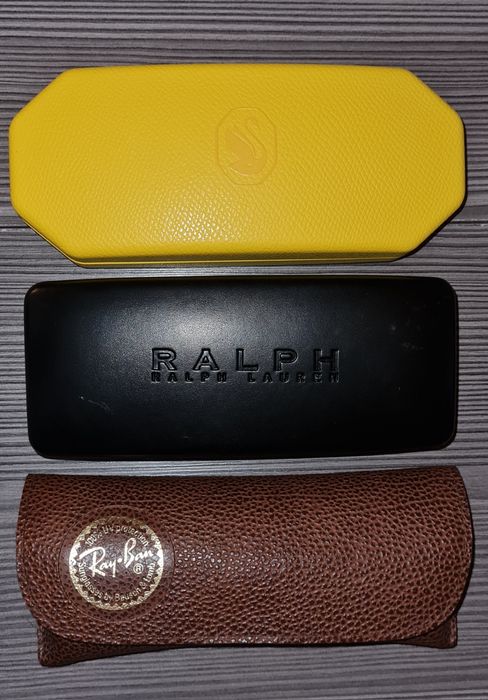 Брендові футляри для окулярів Swarovski, Ralph Lauren, Rai-Ban 400гр/ш