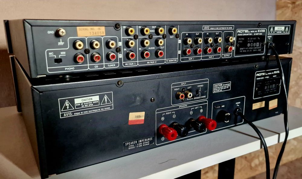 Pré Amplificador ROTEL RC-870BX