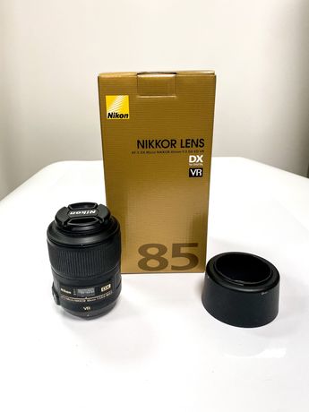 Obiektyw Nikon Nikkor Lens AF-S DX Micro Nikkor 85mm f/3.5G