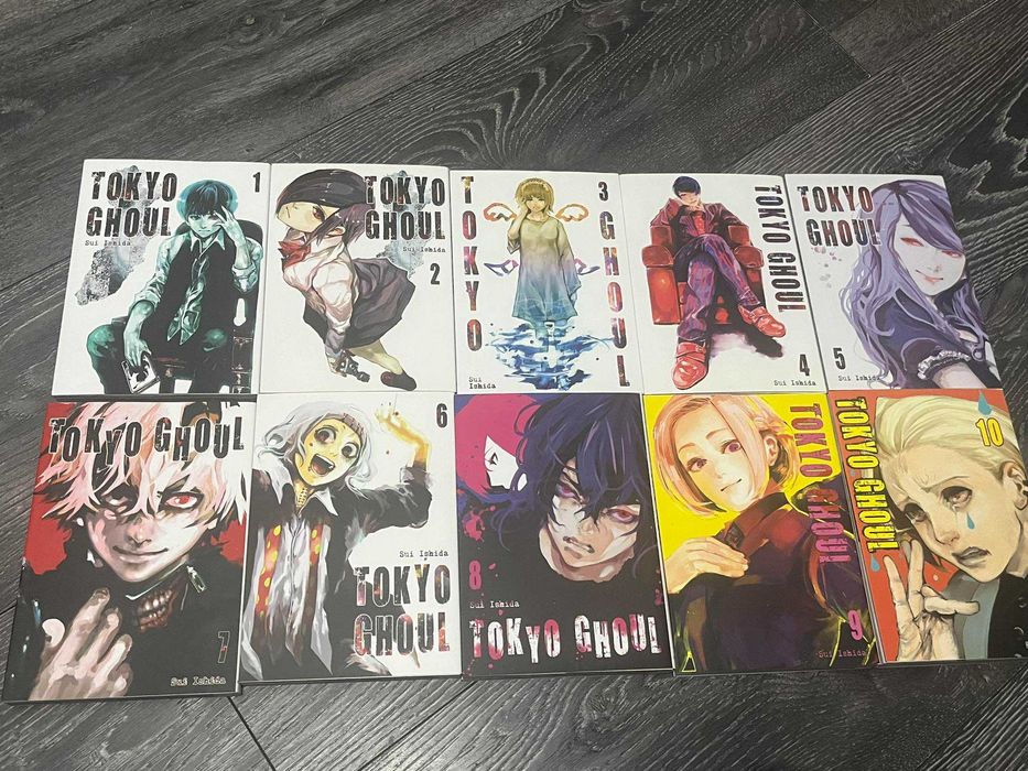 Manga Tokyo Ghoul części od 1 do 10