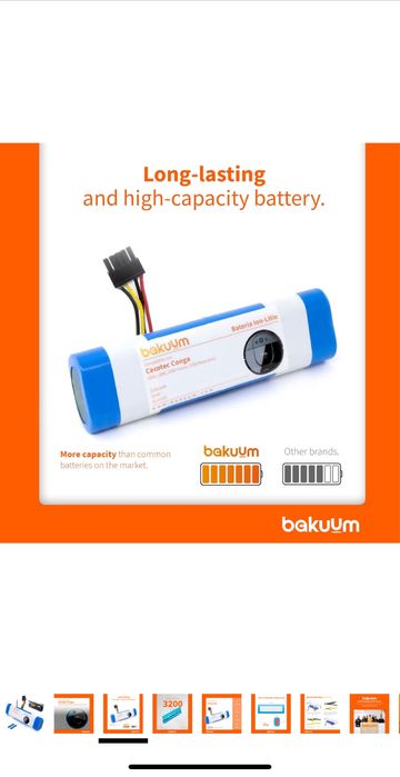 Bateria do odkurzacza cocoter conga