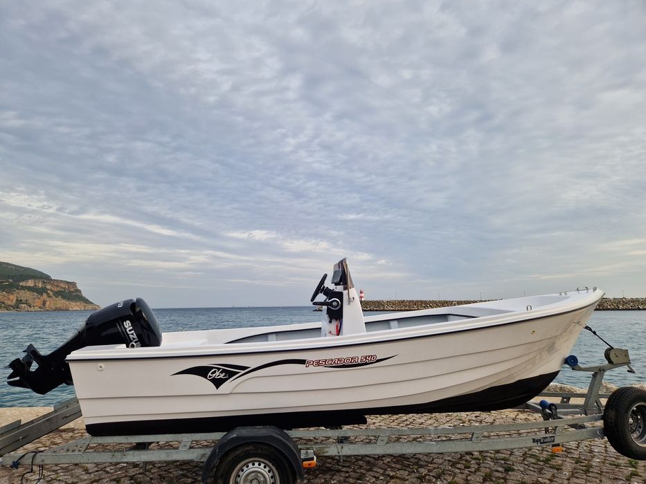 Barco obe pescado 540 motor suzuki 70hp