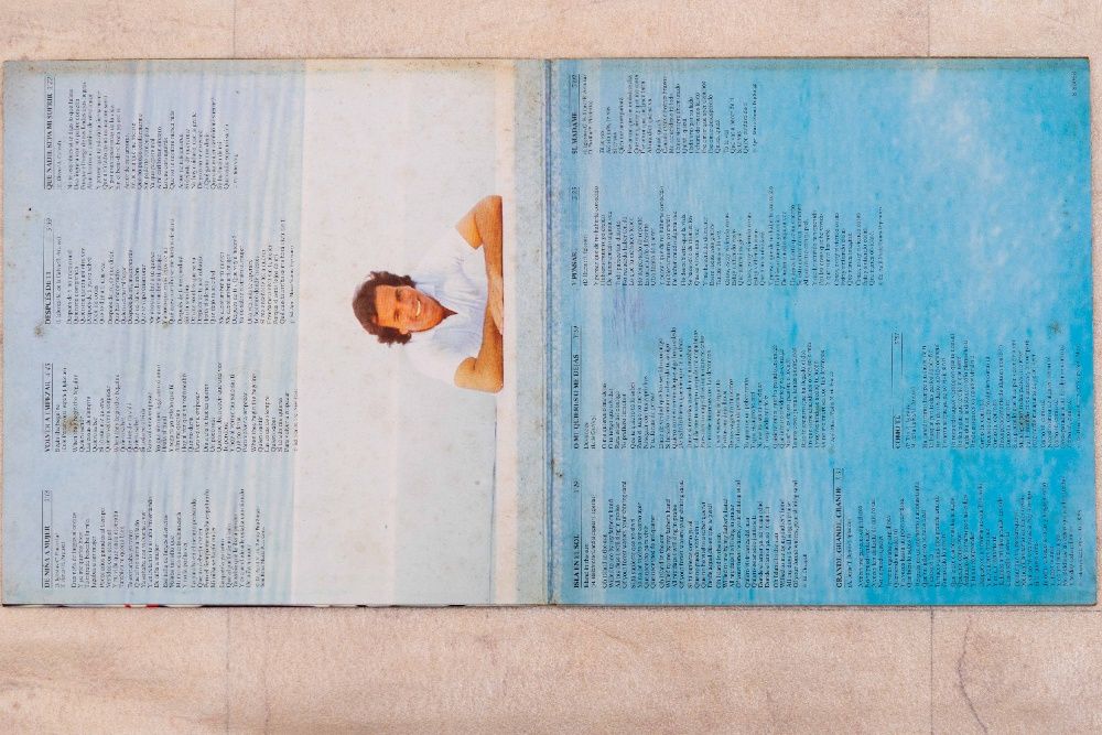 LP disco de vinil, Julio Iglesias, de niña a mujer
