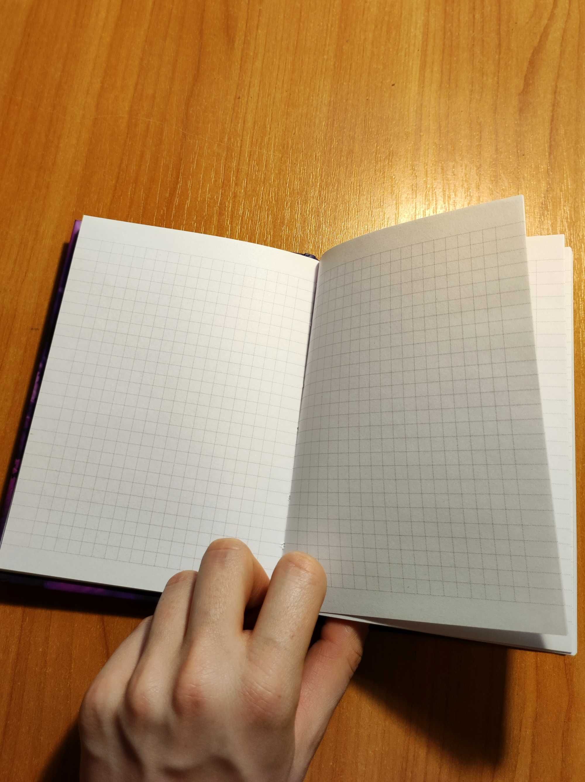 Nowy notes w kratkę