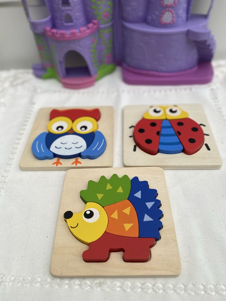 Montessori Puzzles animais do bosque