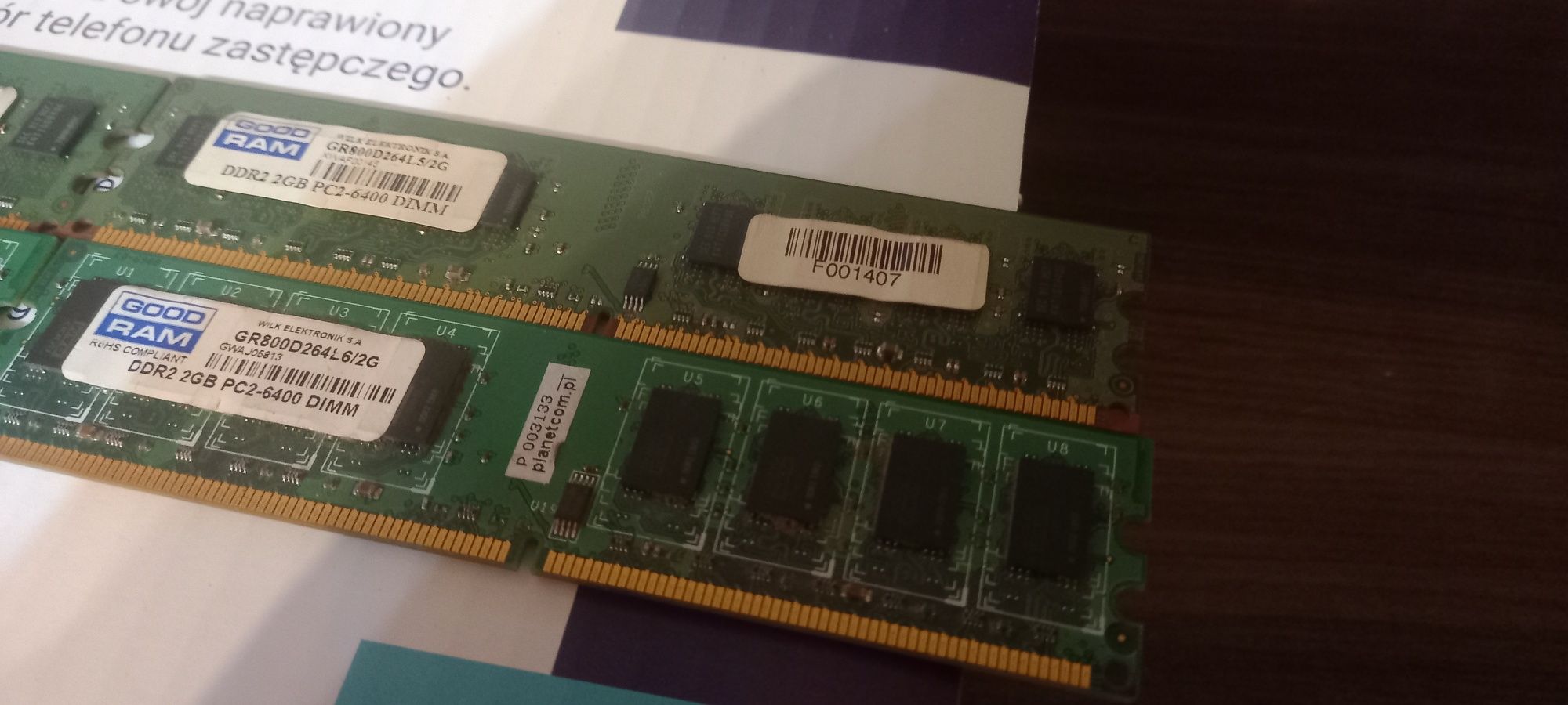Godram 4x2gb  ddr2