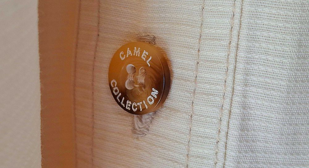 Camisa Camel Collection – manga comprida