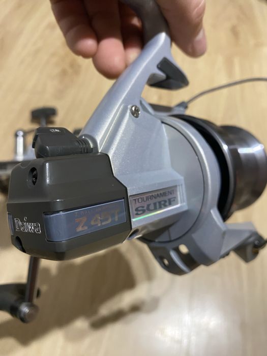 2 x Daiwa Tournament Z45T po konwersji ze szpulą i hamulcem QD (Basia)