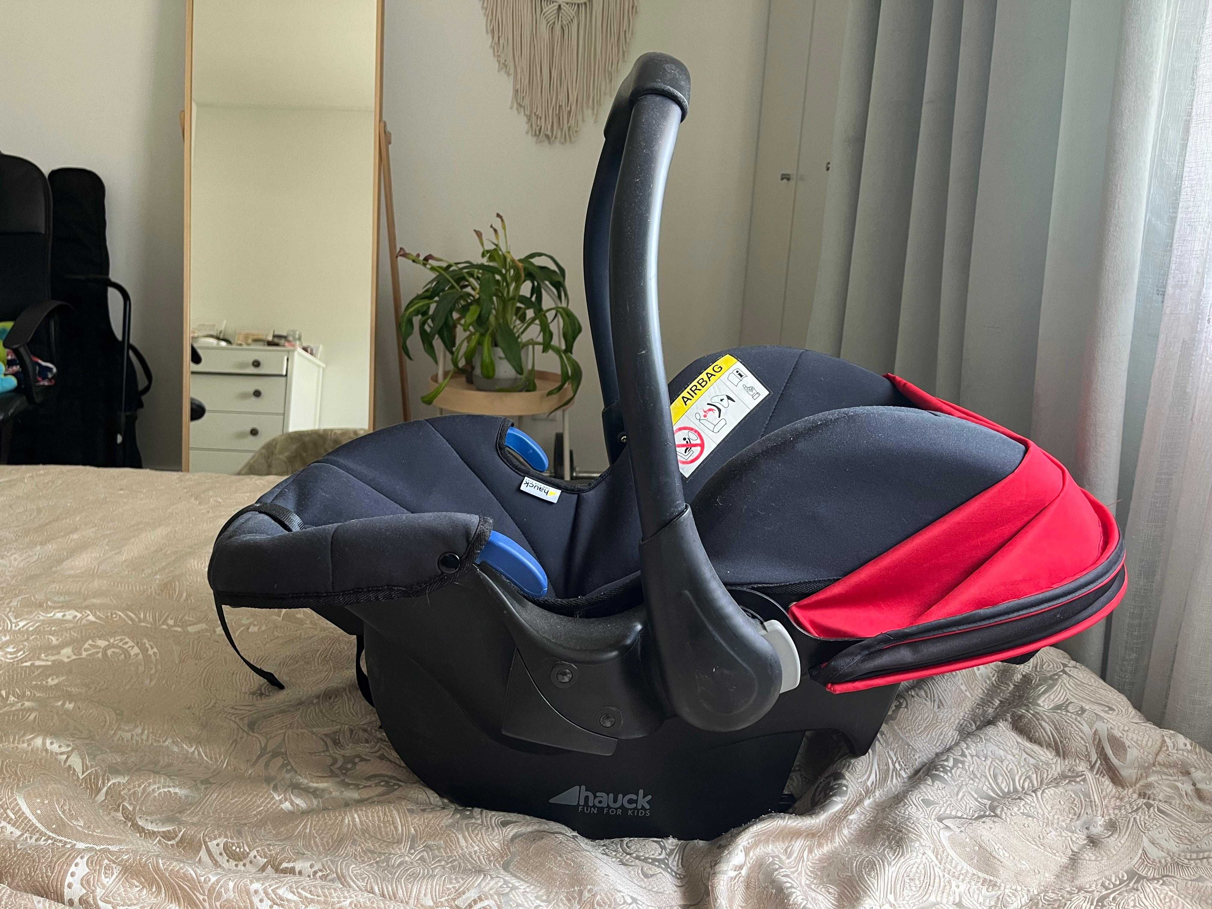 porta-bebés também para o carro