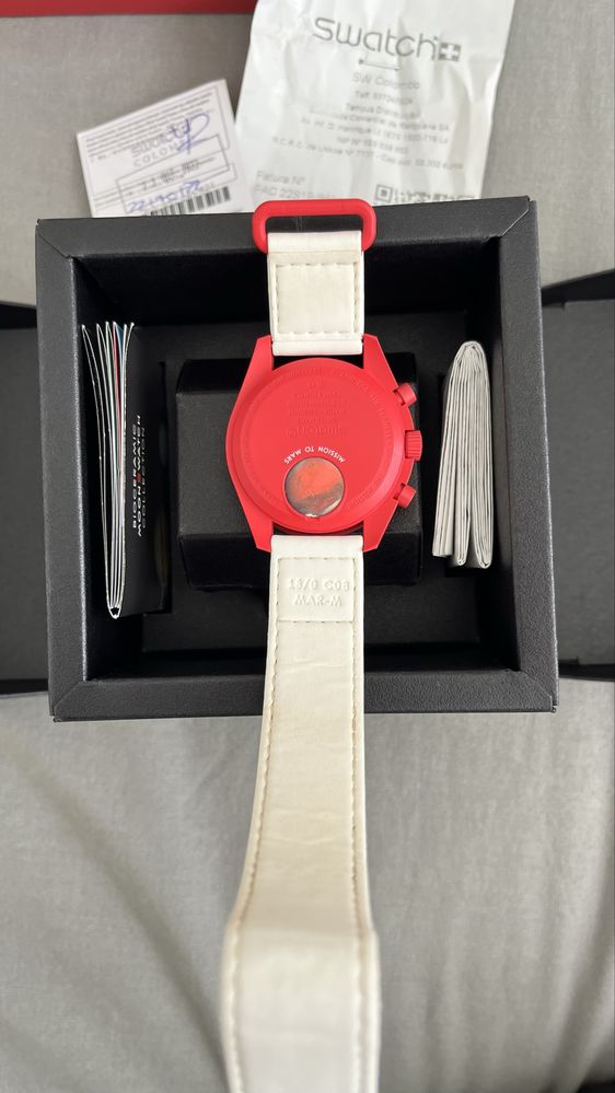 Relogio Swatch Moonswatch Mars