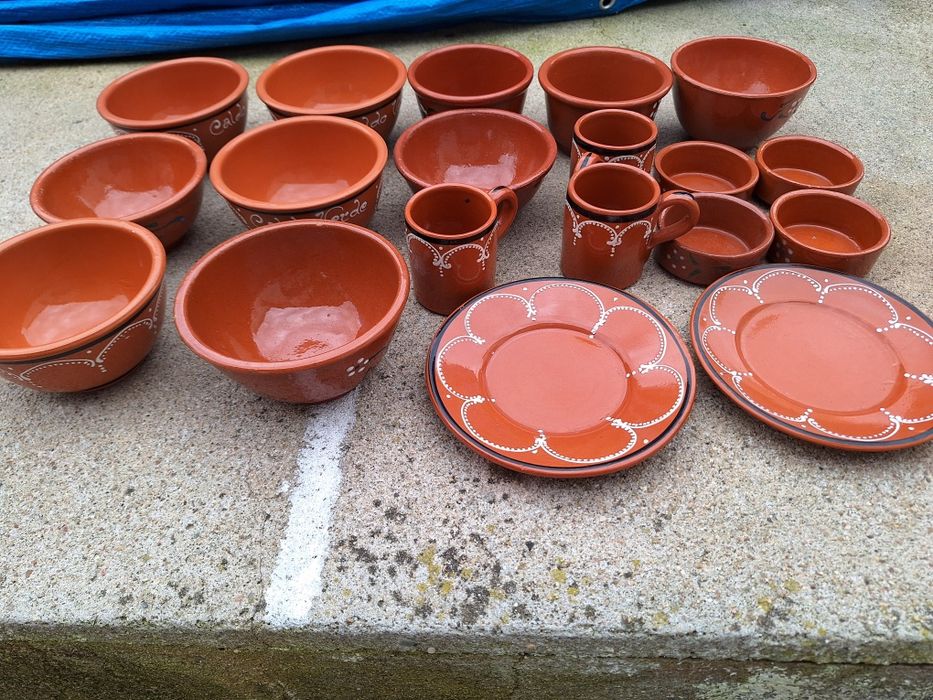 Conjunto Loiça de barro