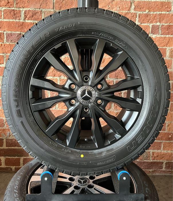 Koła Zimowe Mercedes Sprinter 6x130 Nowe 235/60R17C Falken Zima Felgi