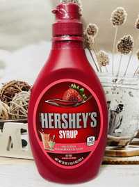 США Полуничний сироп Hershey's Syrup Strawberry, 623грам