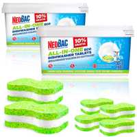 БИО таблетки NeoBac Ecological для посудомоечной машины, 60 таб. +6 шт