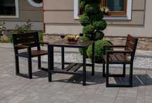 Zestaw Mebli Nowoczesnych - Idealny Do Kawiarni i Na Balkon!