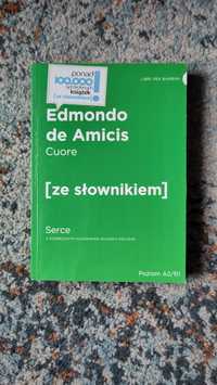 Książka Cuore Edmondo de Amicis [ze słownikiem włosko-polskim]