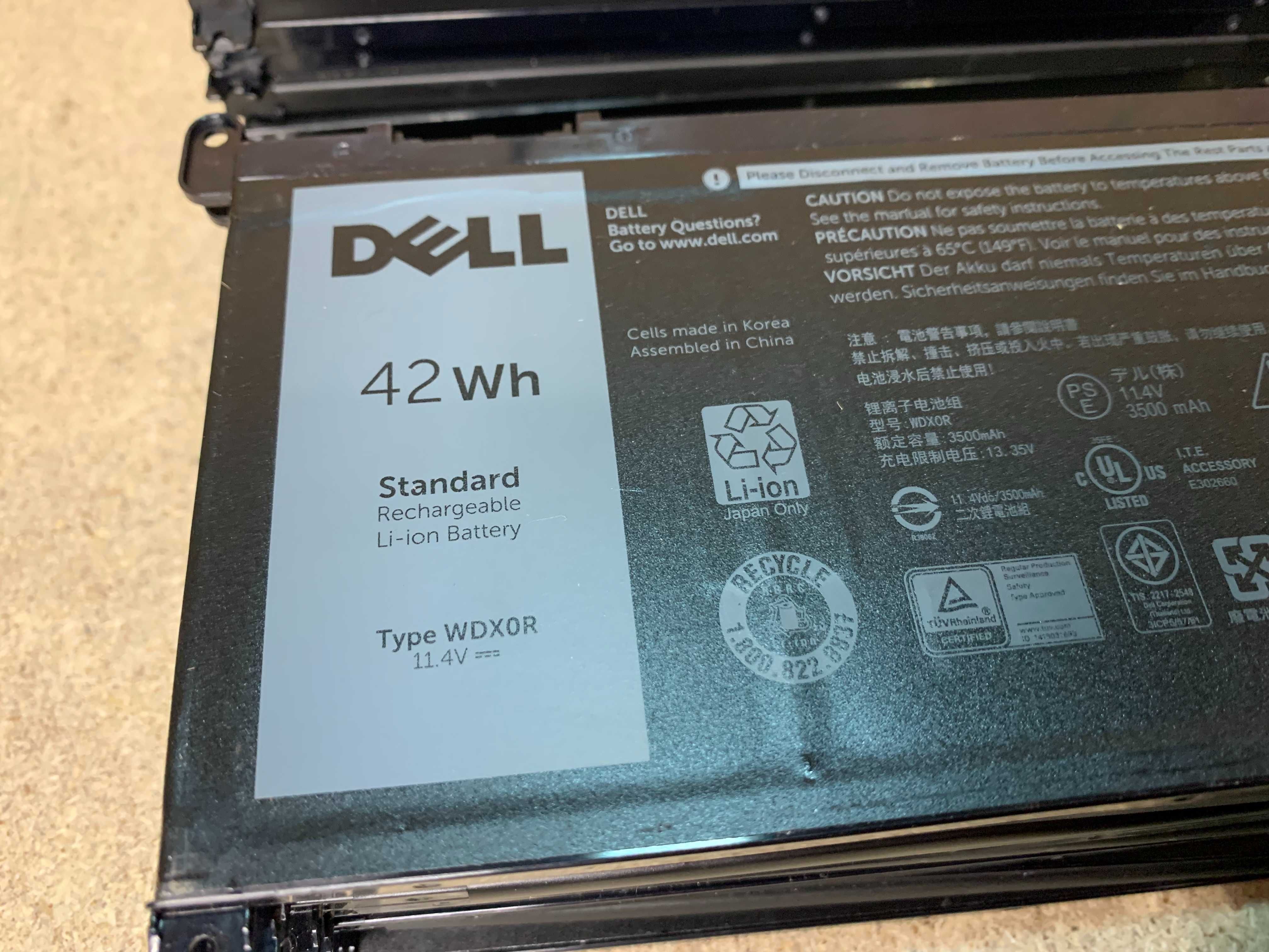 Оригінальна Батарея  Dell WDX0R | Inspiron 15 5565 5567 5568