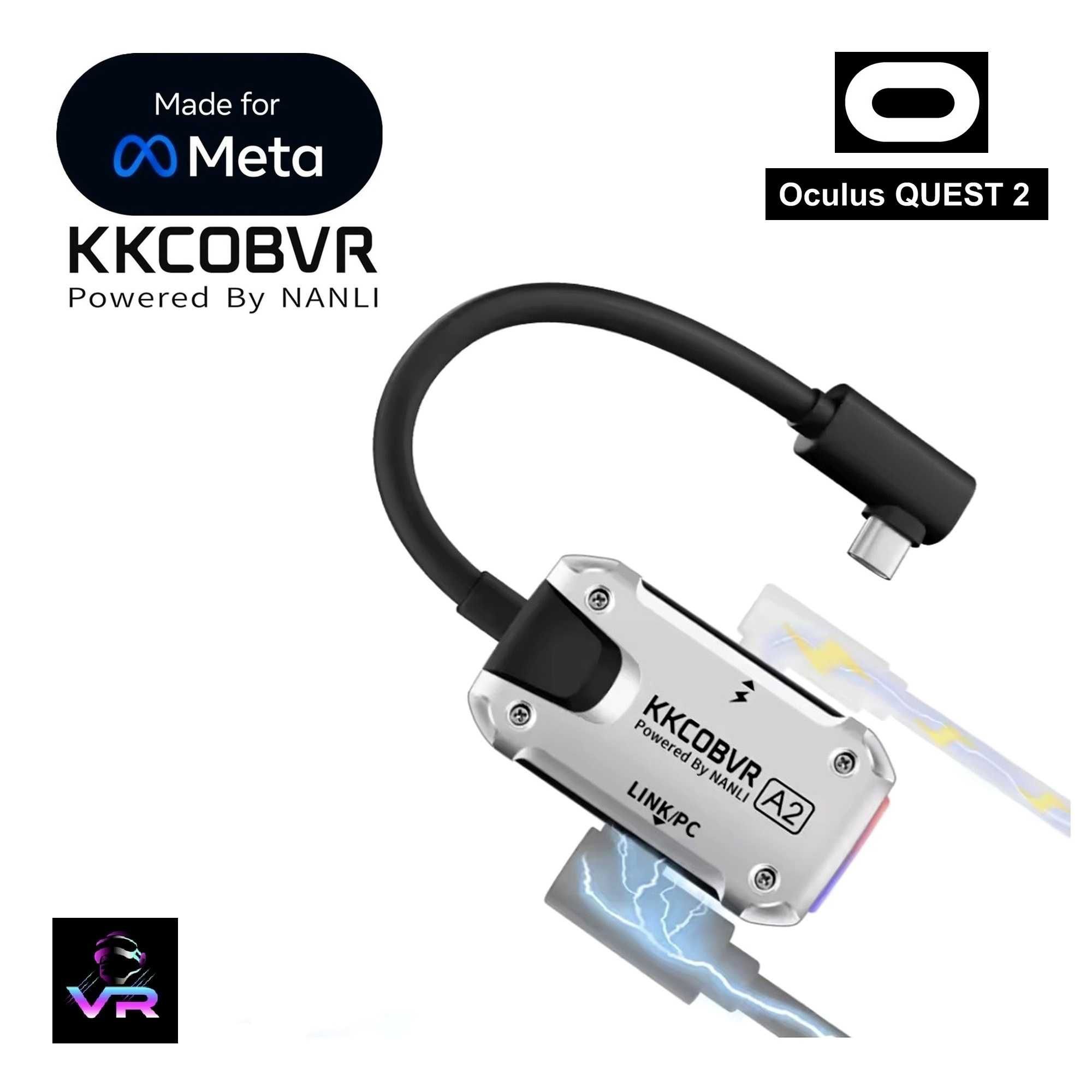 KKCOBVR A2 Link - адаптер Oculus Quest 2 \ Meta Quest Pro \ Pico 4