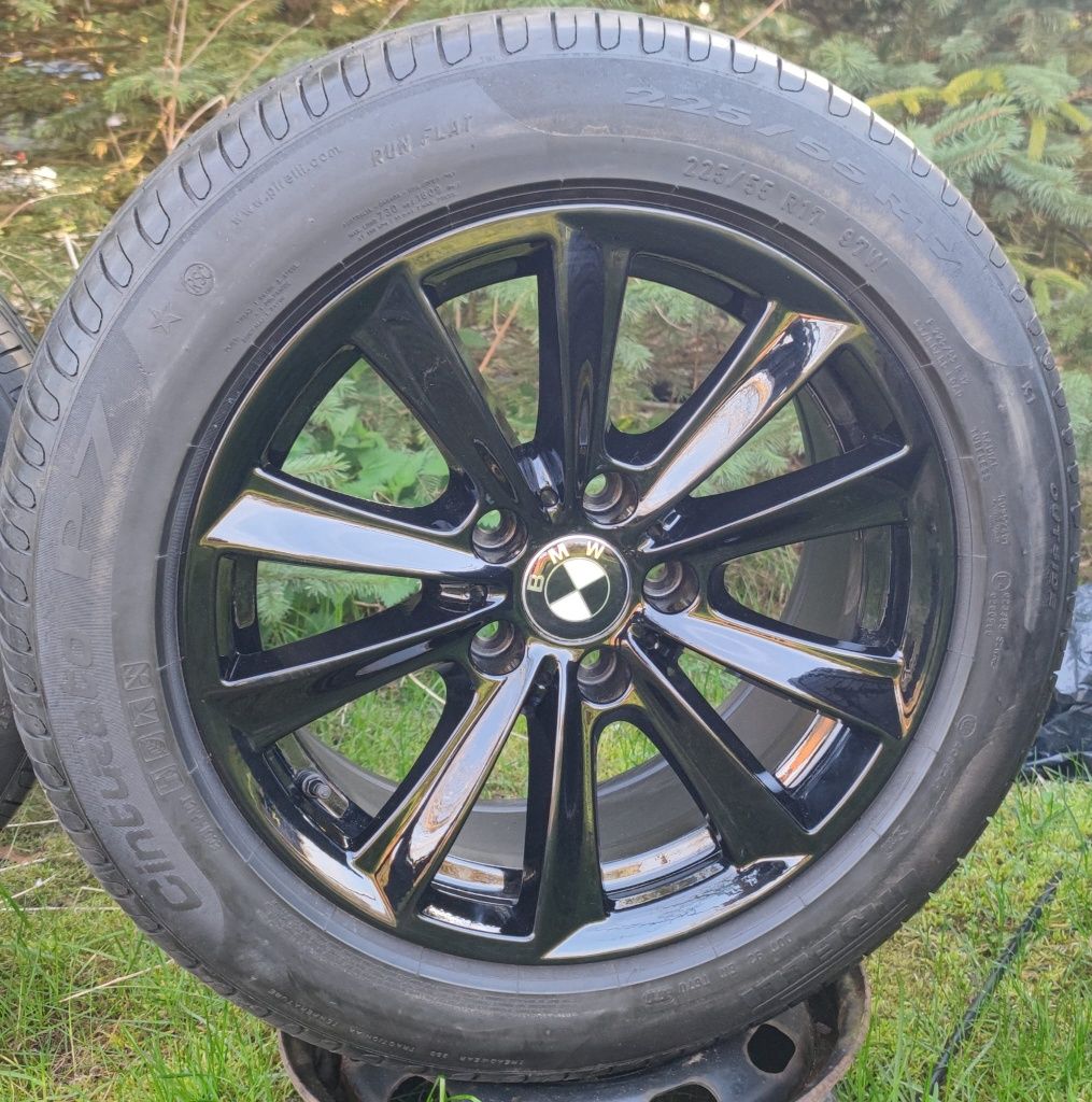 Felgi Opony Lato BMW E60 F10 F11 8Jx17 ET30 5x120 Czujniki