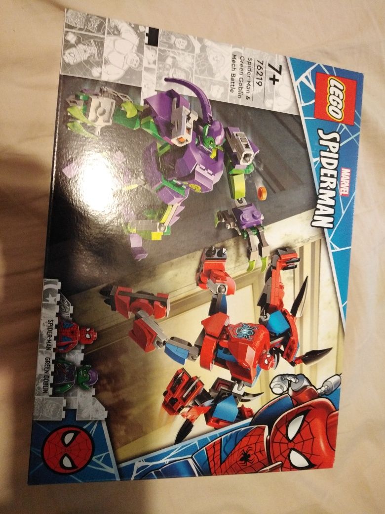 LEGO® 76219 Marvel Super Heroes - Bitwa mechów Spider-Mana i Zielonego