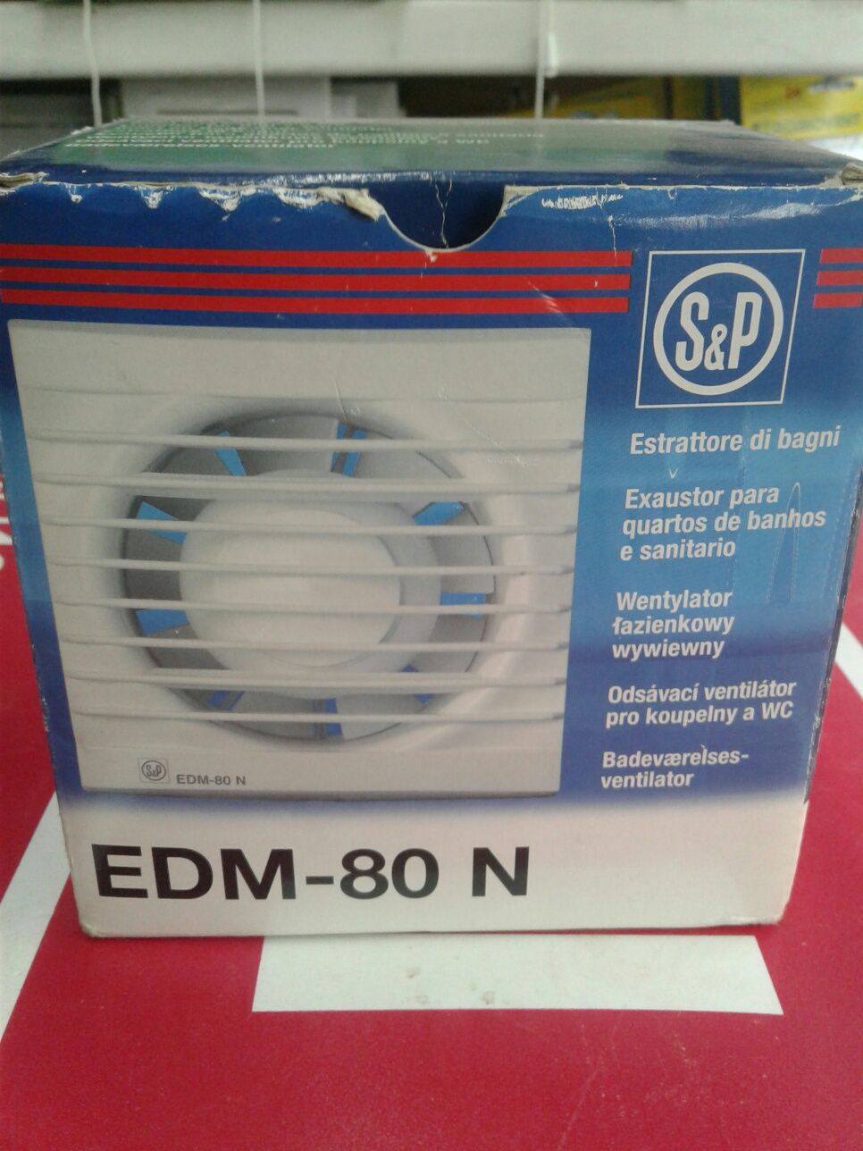 Вентилятор S&P EDM-80 N