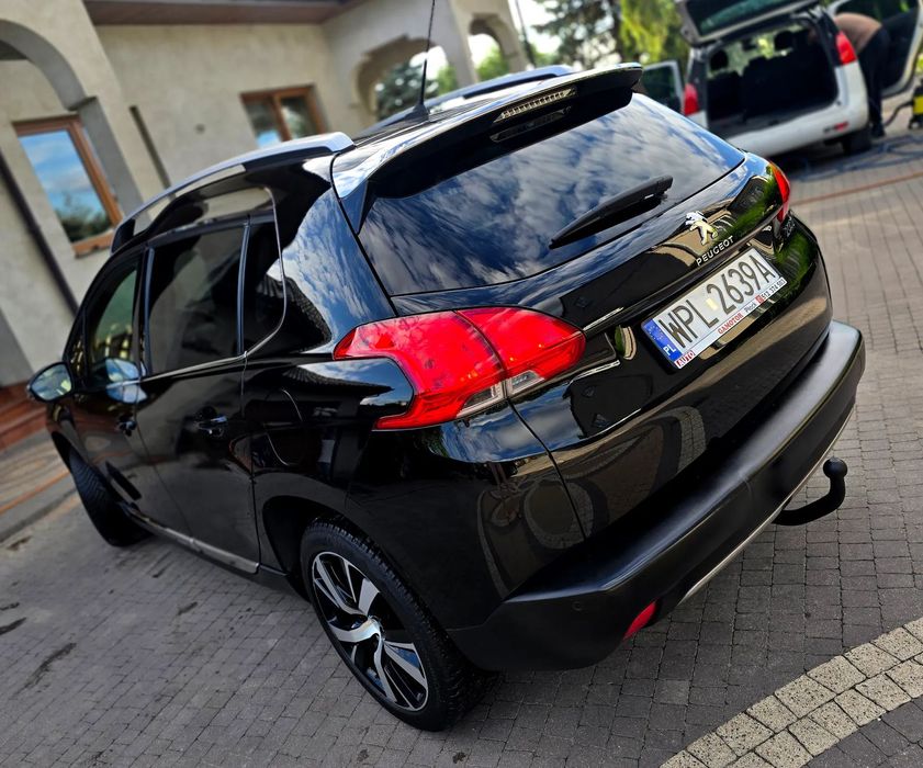 Peugeot 2008 ZAREJESTROWANY 1.6 120KM klima NAVI skóra solardach FUL!!