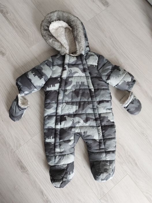 Kombinezon zimowy puchowy 68cm