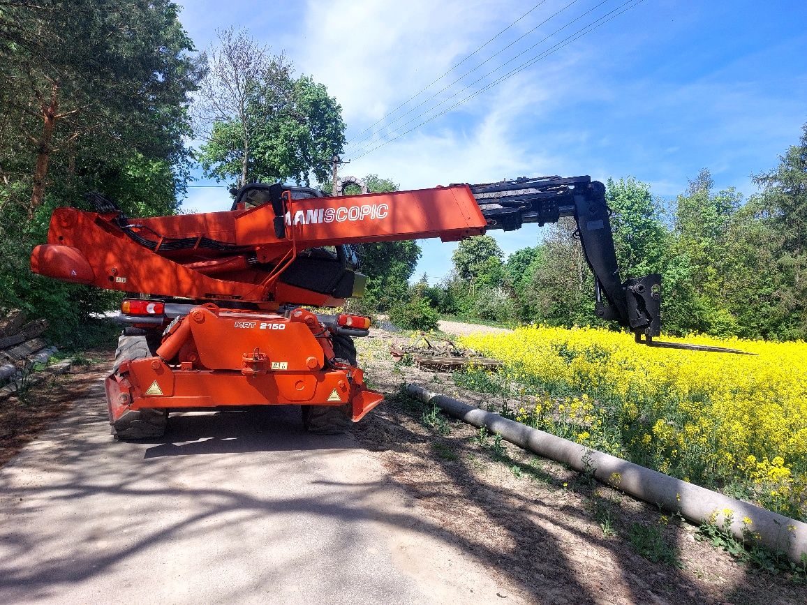 Manitou MRT 2150 21m wysiegu stan bardzo dobry