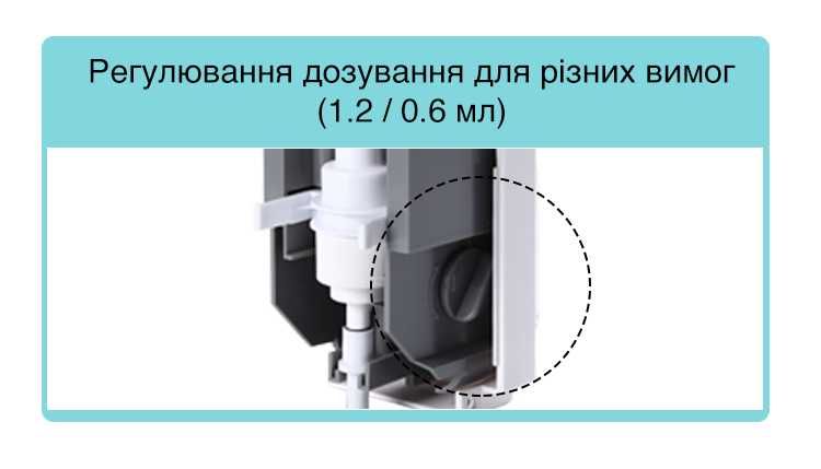 Дозатор механічний FENGJIE F1409-M - 1000 мл
